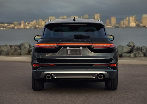 The rear lighting of the 2024 Lincoln Corsair® SUV spans the entire width of the vehicle. | Cummins Lincoln in Weatherford OK
