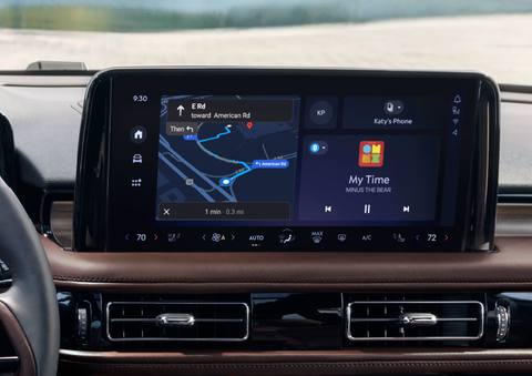 The 13.2-inch LCD touchscreen is showcased. | Cummins Lincoln in Weatherford OK